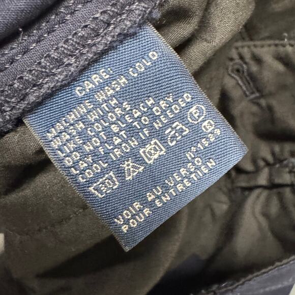 Ralph Lauren Sport Pants Womens 10 Navy Blue Cargo Utility Ankle Zip NOS NEW - Picture 8 of 9